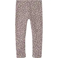 Name it Leggings 'NMFDavina' sand / donkerlila / rosa