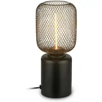 Briloner Tafellamp, lamp voor woonkamer, hal of slaapkamer, met snoerdimmer