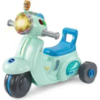 Vtech 2 in 1 Loopscooter - Educatief Speelgoed - Ombouwen tot Driewieler - Speelgoed vanaf 1 Jaar - Blauw