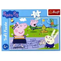 Trefl Mini Puzzel 54 Stukjes Peppa Pig Vrolijke Dag