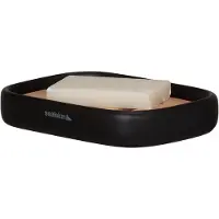 Sealskin Mind - Zeephouder - Zeepbakje - FSC - Houtlook / Zwart