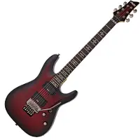 Schecter Demon 6 FR Crimson Red Burst elektrische gitaar