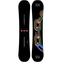 Burton - Snowboards - Cultivator Chain Link 2026 voor Unisex van Hout - Maat 165W cm - Zwart