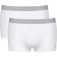 Sloggi men GO ABC 2.0 Hipster 2P Heren Onderbroek - WHITE - Maat S