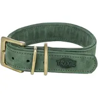 Trixie - Halsband Hond - Pure - Leer - Saliegroen - XS-S - 27-34X2,5 CM