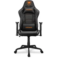 Cougar CGR-ELI-BLB, Gaming stoel Armor Elite, zwart