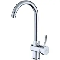 Auralum 360 ° draaibare kraan keuken eenhendel wastafel kraan hoge druk keukenkraan Sink Mixer Tap