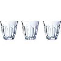 Arcoroc 24x Stuks waterglazen/drinkglazen transparant 240 ml - Glazen - Drinkglas/waterglas/sapglas