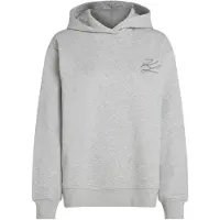 Karl Lagerfeld Autograph Sequins Hoodie Light Grey Melange Maat: M | Hoodies Outlet | Dames | Grijs