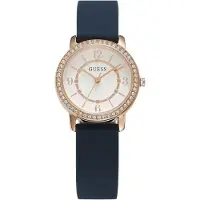 GUESS Analoog horloge 'Melody' blauw / goud