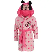 Minnie mouse Badjas - Maat 122/128 - Polyester - Roze - Badjas kind