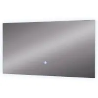 Vicco Miral Badkamerspiegel – 80 x 40 cm met achtergrondverlichting Glas