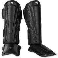 Venum Impact Evo Scales Kickboks Scheenbeschermers Zwart - M
