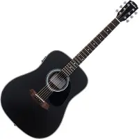 Pasadena PD-100E Black Dreadnought elektro-akoestische gitaar
