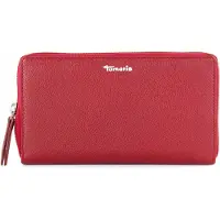 Tamaris Portemonnee 'Amanda' cranberry / wit