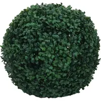 MCW Kunststruik -O96, buxusbol decoratieve plant buxusbol kunstplant Buxus, buiten, polyethyleen Ø 33 cm