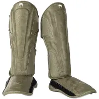 Venum Impact Evo Scales Kickboks Scheenbeschermers Army Green - M