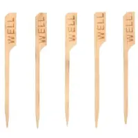 Papstar 250 Steak-Marker pure 9 cm WELL