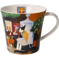 Goebel - Rosina Wachtmeister | Koffie / Thee Mok Una bellissima giornata | Beker - porselein - 350ml - 2 stuks
