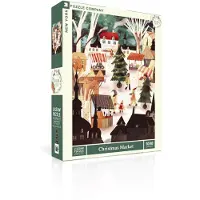 New York Puzzle Company Puzzel Christmas Market - 1000 stukjes