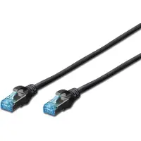 Digitus UTP-kabels Patch Cable, SFTP, CAT5E, 5M, black