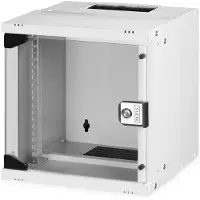 Digitus DN-49100 10-inch wandbehuizing SOHO PRO, (B)315 x (D)300 mm, 6HE