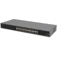 Digitus DN-95359 - Netwerkswitch - Managed - Power over Ethernet (PoE) - Zwart