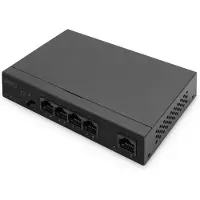 Digitus DN-95330-1 netwerk-switch Unmanaged Gigabit Ethernet (10/100/1000) Power over Ethernet (PoE) Zwart