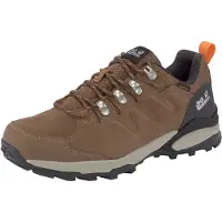 Jack Wolfskin REFUGIO TEXAPORE LOW W Dames Wandelschoenen - brown / apricot- Maat 37