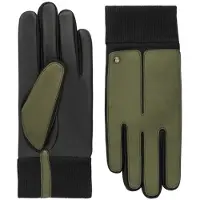 Roeckl Vingerhandschoenen 'KOPENHAGEN TOUCH' kaki / olijfgroen / donkergroen / zwart
