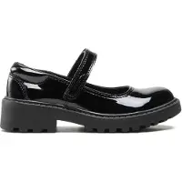 Geox CASEY MEISJES Veterschoenen - ZWART - Maat 31