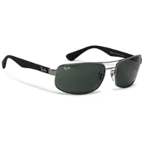 Ray-Ban Rayban Zonnebril 3445 Gunmetal Groen 004