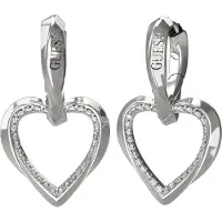 GUESS Stijlvolle Zilveren Damesoorbellen - Guess JUBE04617JWRHT-U