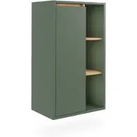 Vicco Viola Midikast – 50 x 86 cm met open vakken Groen/Kunstzinnig