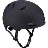 Bbb Cycling Wave Kinderhelm Fiets - 3 tot 7 Jaar - Lichtgewicht - Verstelbaar - Wasbare Padding - Fietshelm Meisjes en Jongens - Fietshelm Kinderen - Mat Zwart - Small: 51-55 CM - BHE-150