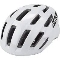 Met Miles Road Helm Glans Wit 2021 || Maat: M-L (58-61 cm)