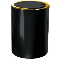 Kleine wolke Tissue-emmer Golden Clap hoogwaardige emmer met swingdeksel (1 stuk)