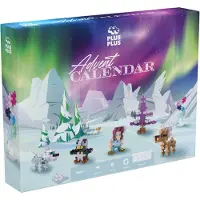 Plus plus Plus-Plus - Advent Calendar: Santa’s Northern Lights Adventure (4337)