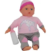 Dimian Pop met bewegende mond en geluid - Molly Bambolina - 40 cm.