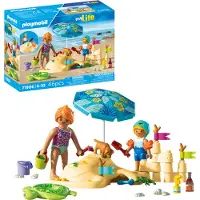 Playmobil My Life familieplezier op het strand |