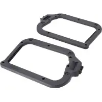SW-Motech Adapter kit voor PRO zijdrager - Voor Hepco&Becker koffers. Montage van 2 koffers.