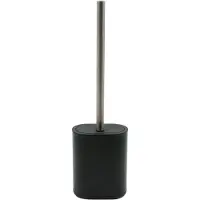 Coppens Toiletborstel Spiky metaal plat model Zwart