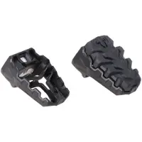 SW-Motech EVO voetsteunen - Zwart. Regelbaar.