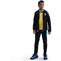 Nike Atletico Madrid Total 90 Trainingspak Full-Zip Hooded 2025-2026 Kids Zwart Blauw Wit