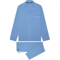 Hom Pyjama lang ' Rafael ' lichtblauw
