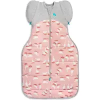 Love to Dream Babyslaapzak Swaddle Up - Inbakeren afbouwen - Baby 6-9 maanden - 8.5-11 kg - Winter - Pink