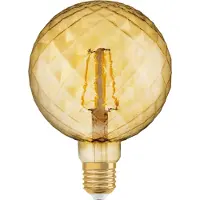 Osram LED-lamp, fitting: E27, warm wit licht, 2500 K, 4,50 W, vervangt een 40-watt gloeilamp, Vintage 1906 LED