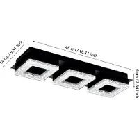 Eglo Led plafondlamp Fradelo 1 Led