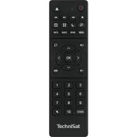 Technisat TechniControl DAB+ (Universeel, Apparaatspecifiek, Infrarood), Afstandsbediening, Rood