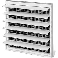 Helios HELI RAG400 Regenrooster tot ventilator nominale breedte 400mm